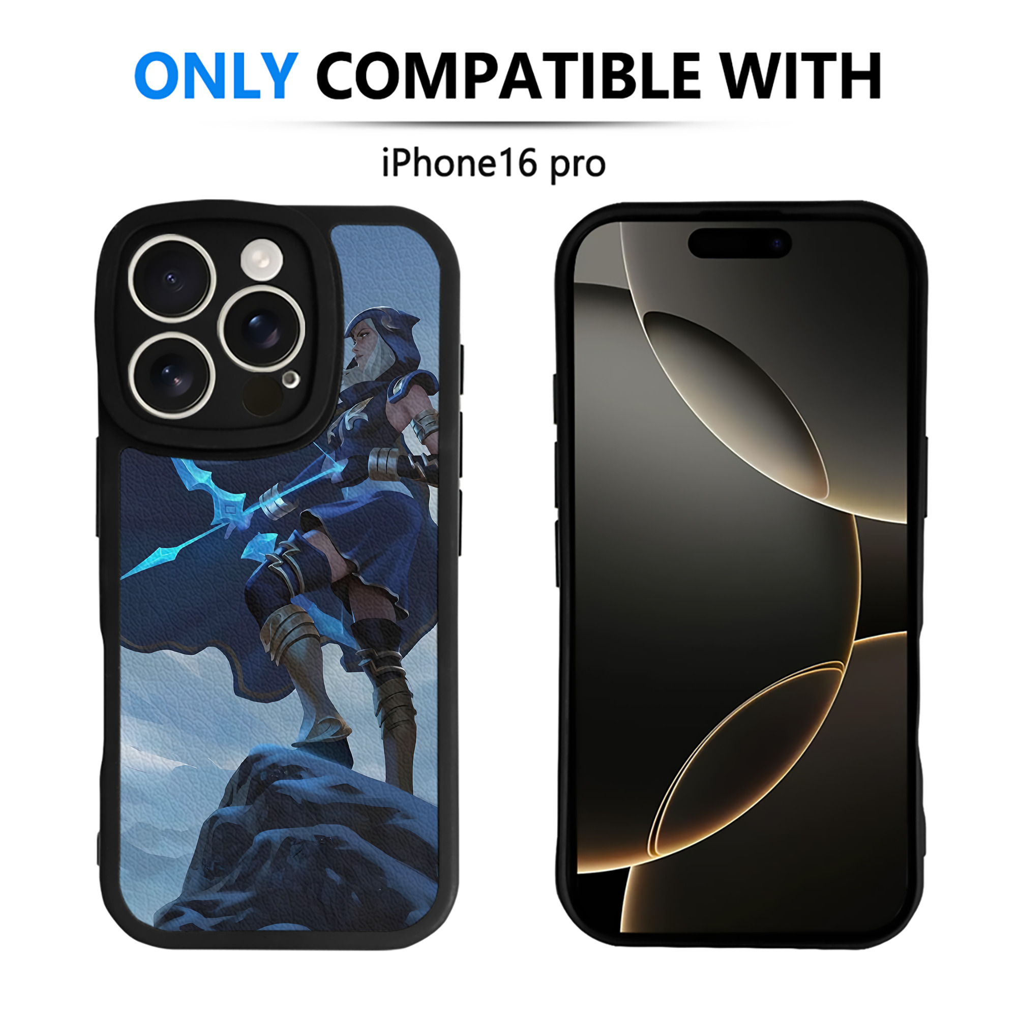リーグ・オブ・レジェンド League of Legends LOL 【iPhone 16シリーズ対応】シリコンスマホケース（レザー調） 材質：シリコン